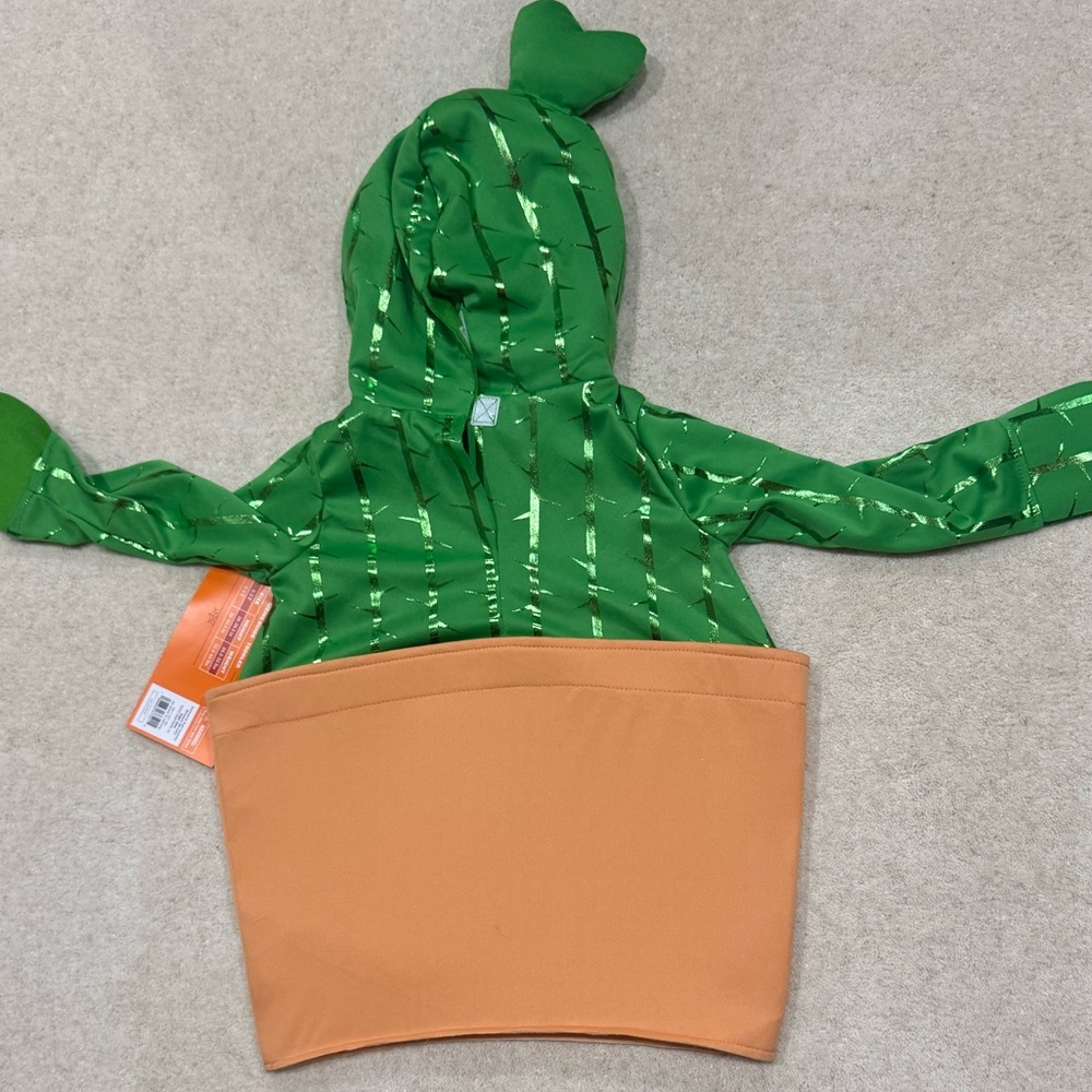 NWT Size 2-3T Hyde & EEK Green and Orange Cactus Kids Costume